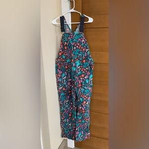 Duluth Women's Heirloom Gardening Bib Overalls. Vegetable print